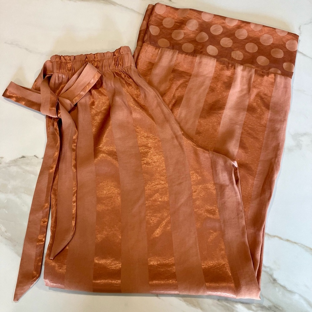 Victoria's Secret Shimmering Bronze Pants